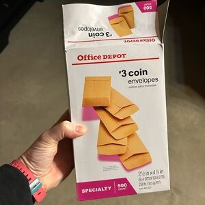 Brown Coin Envelopes